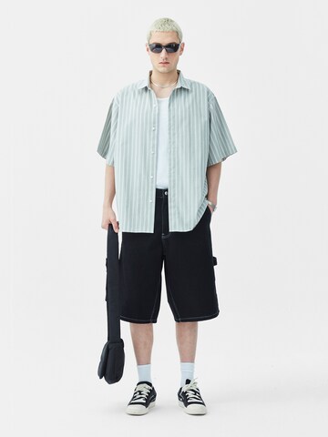 VAMOS CLO Comfort fit Overhemd 'Armeria' in Grijs
