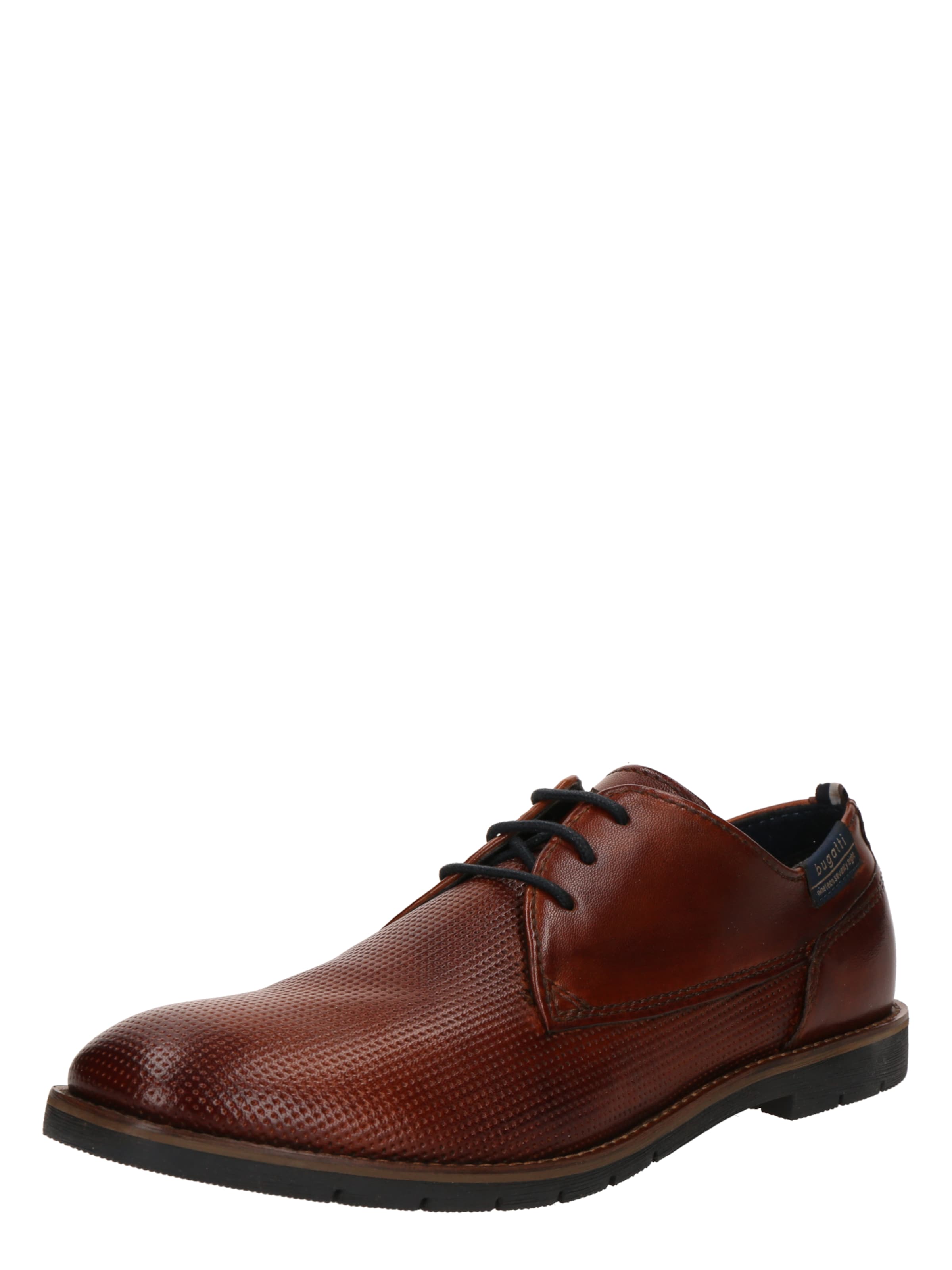 bugatti Lace-up shoe in Brown: front
