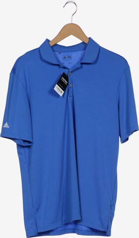 ADIDAS PERFORMANCE Poloshirt L in Blau: predná strana