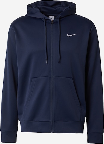 Veste de survêtement 'FLEX' NIKE en bleu : devant