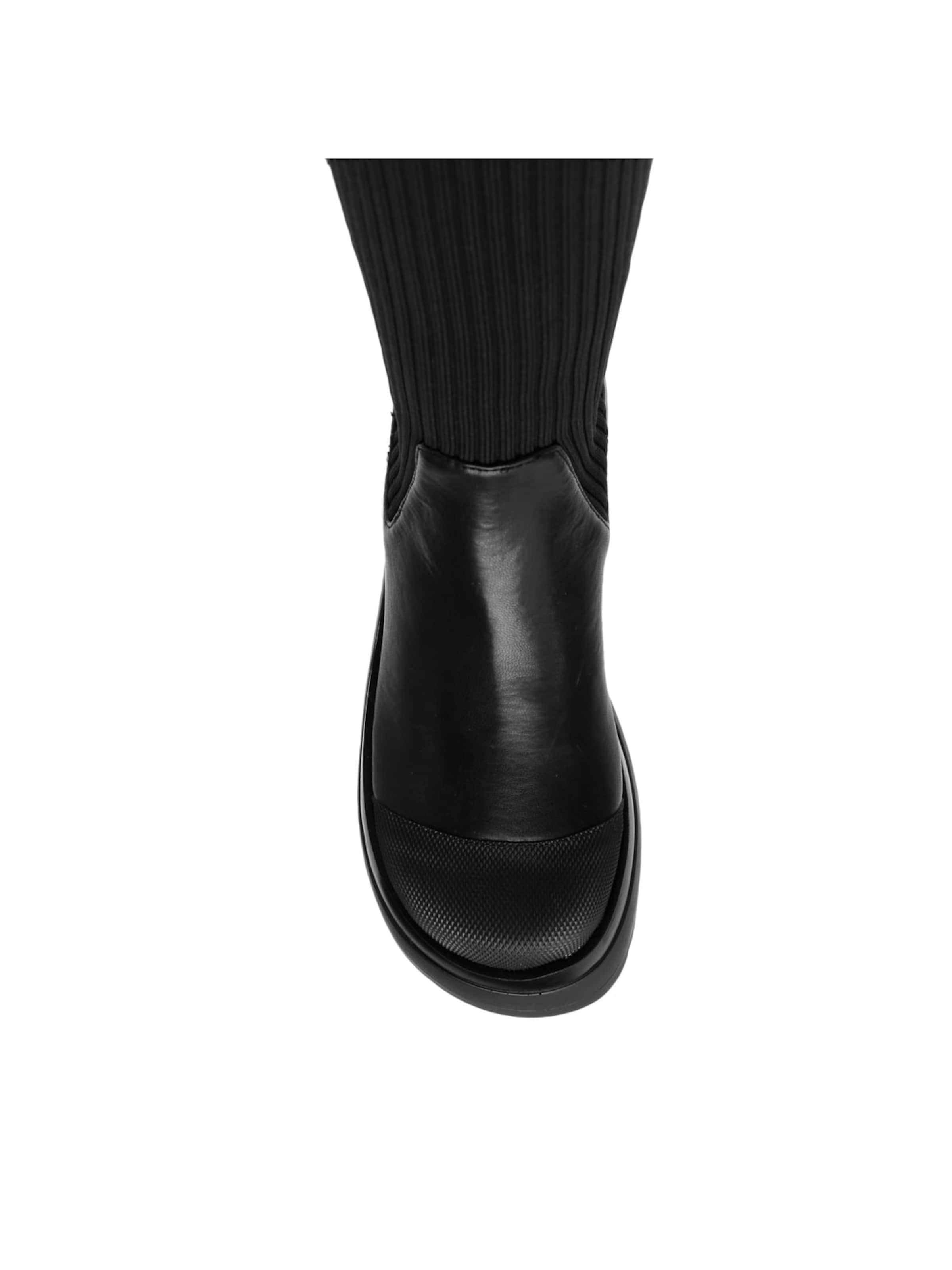 STEVE MADDEN Boot 'DAGGET BLACK' in Black