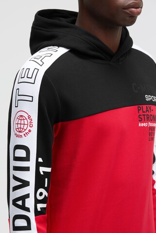 CAMP DAVID Sweatshirt in Schwarz
