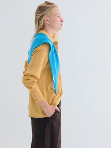 Écharpe SILK & CASHMERE en bleu