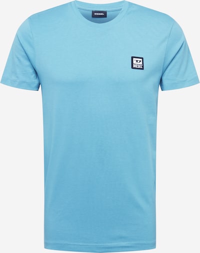 DIESEL Shirt 'DIEGOS' in Light blue / Black / White, Item view