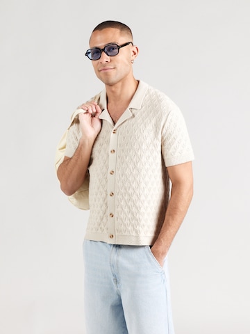 Abercrombie & FitchPulover - siva boja: prednji dio