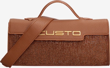 Borsa a spalla di Custo Barcelona in marrone: frontale