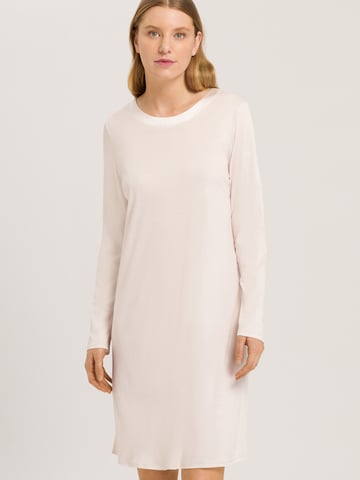 Hanro Nightgown ' Grand Central ' in Beige: front