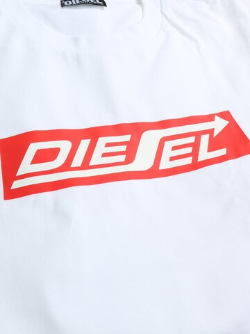 Maglietta 'T-Just 250115' di DIESEL in bianco