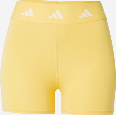 ADIDAS PERFORMANCE Спортивные штаны в Желтый / Белый, Обзор т�овара