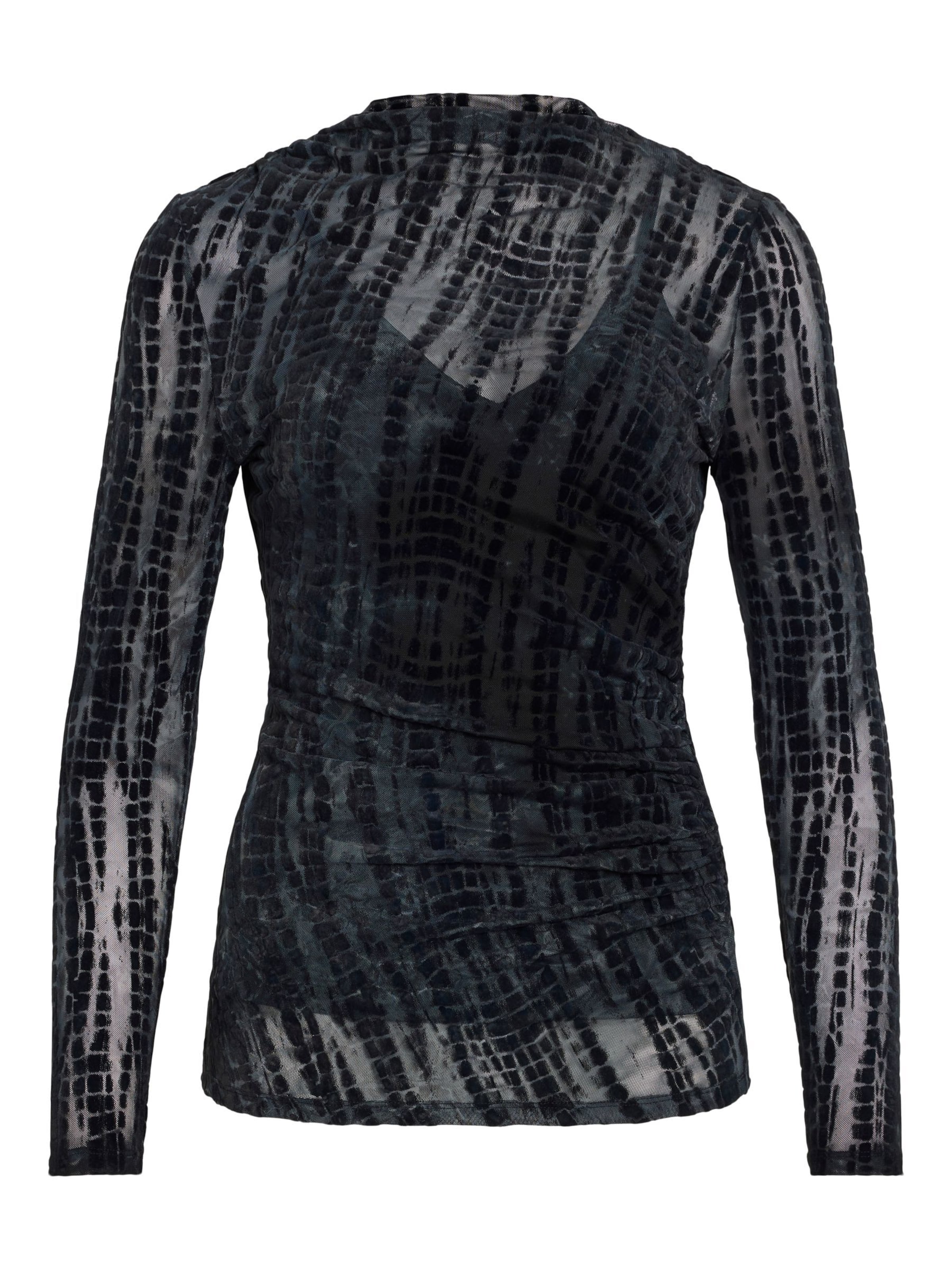ROUGE EDIT - Top en azul: frente