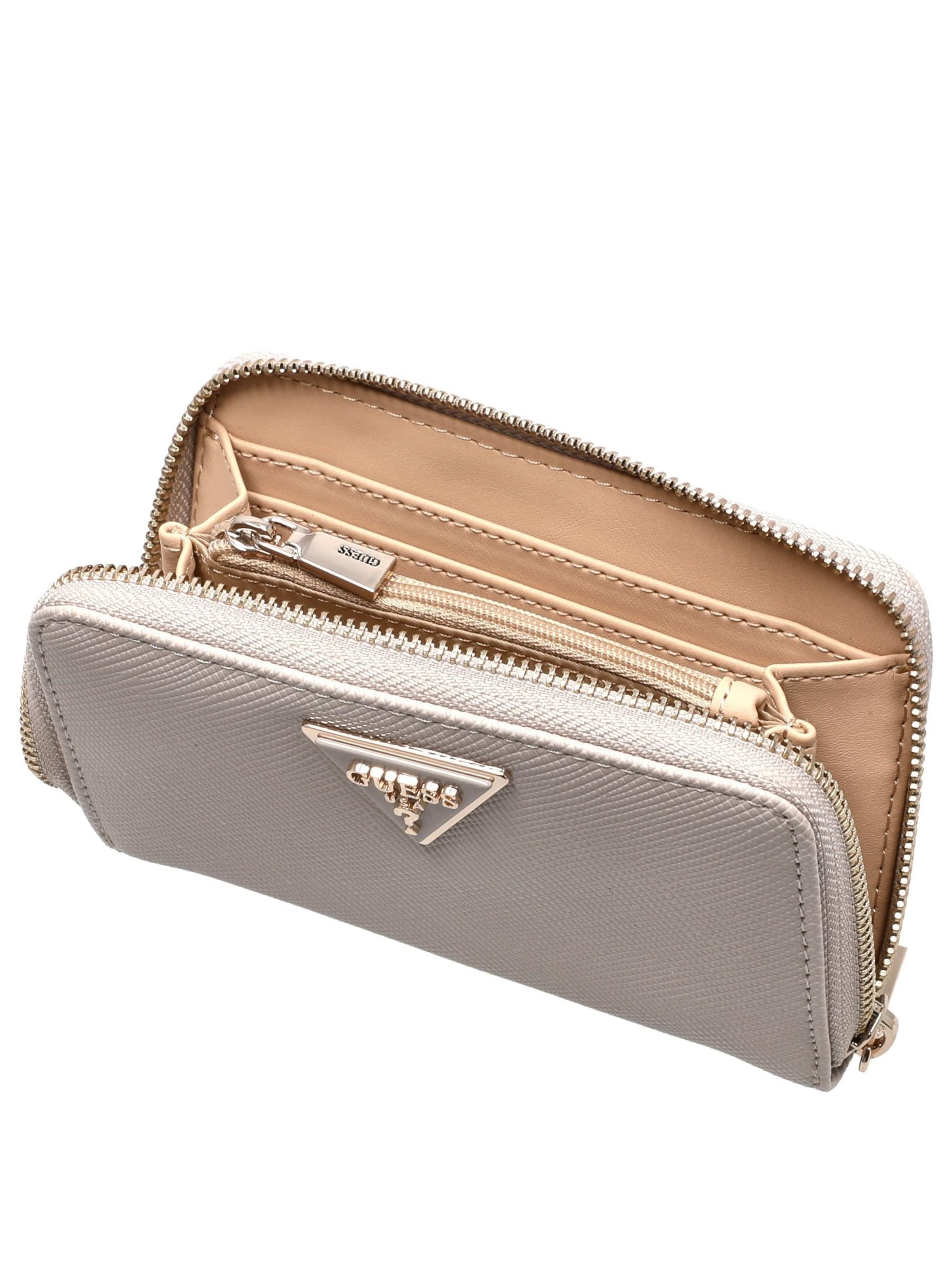 GUESS Originals Wallet 'Laurel' in Beige