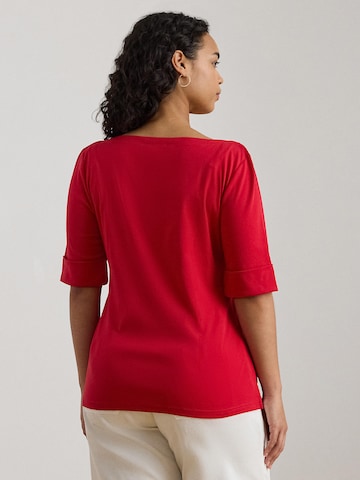 Lauren Ralph Lauren Plus - Camisa 'JUDY' em vermelho
