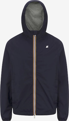 K-Way - Chaqueta de entretiempo en azul: frente