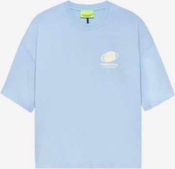 T-Shirt NEW AMSTERDAM en bleu : devant