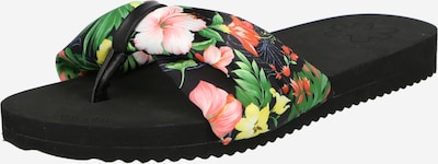 vegyes színek / fekete FLIP*FLOP Ujjelválasztó-pántos szandál 'Pooly', Termék nézet