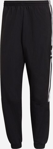 Pantaloni de la ADIDAS ORIGINALS pe negru: față