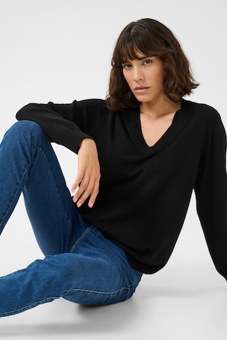 Pull-over 'KALizza' Kaffe en noir