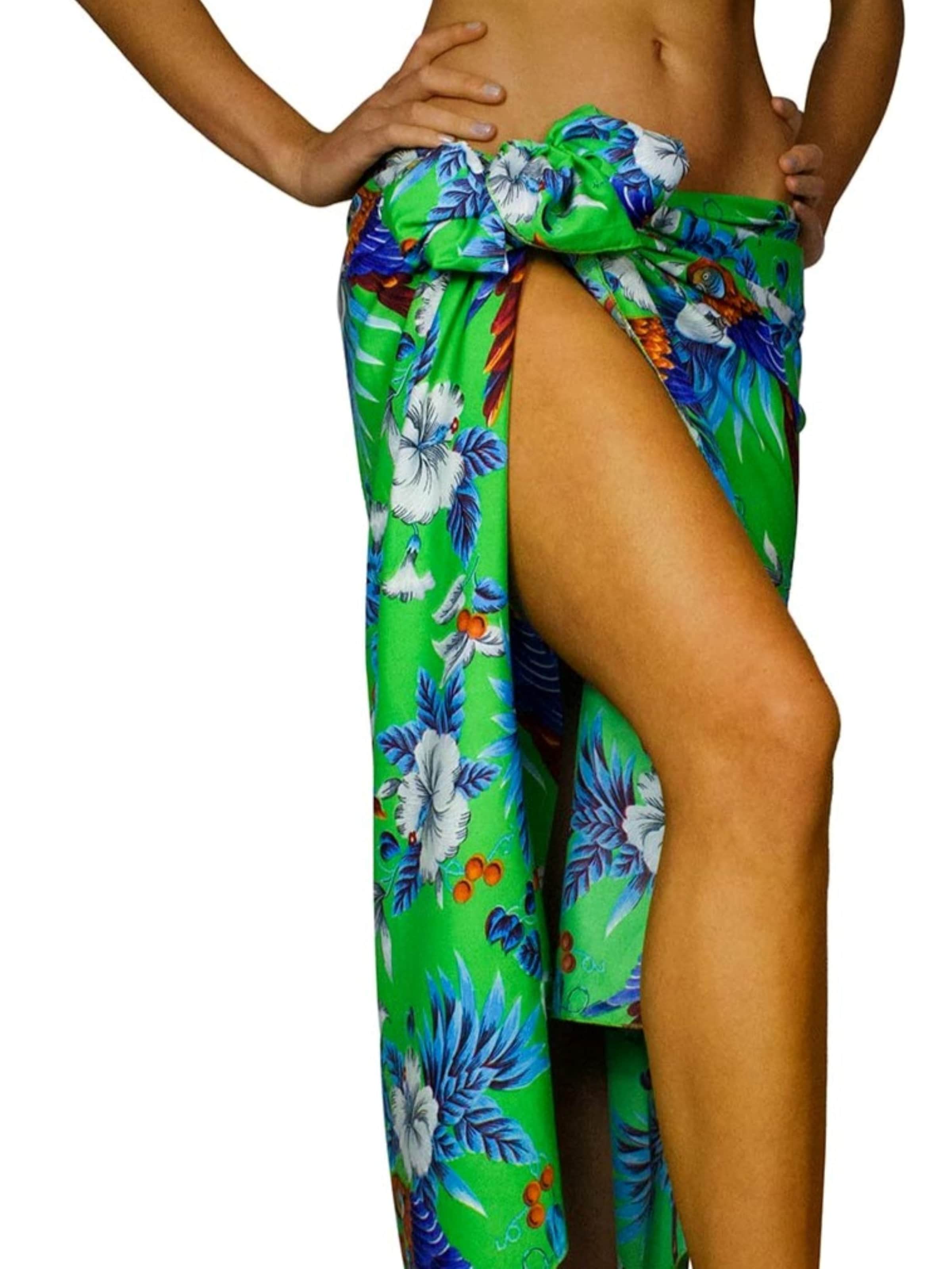 King Kameha Strandtuch 'Cherryparrot'‌‌‌‌‌‌‌ in Grün