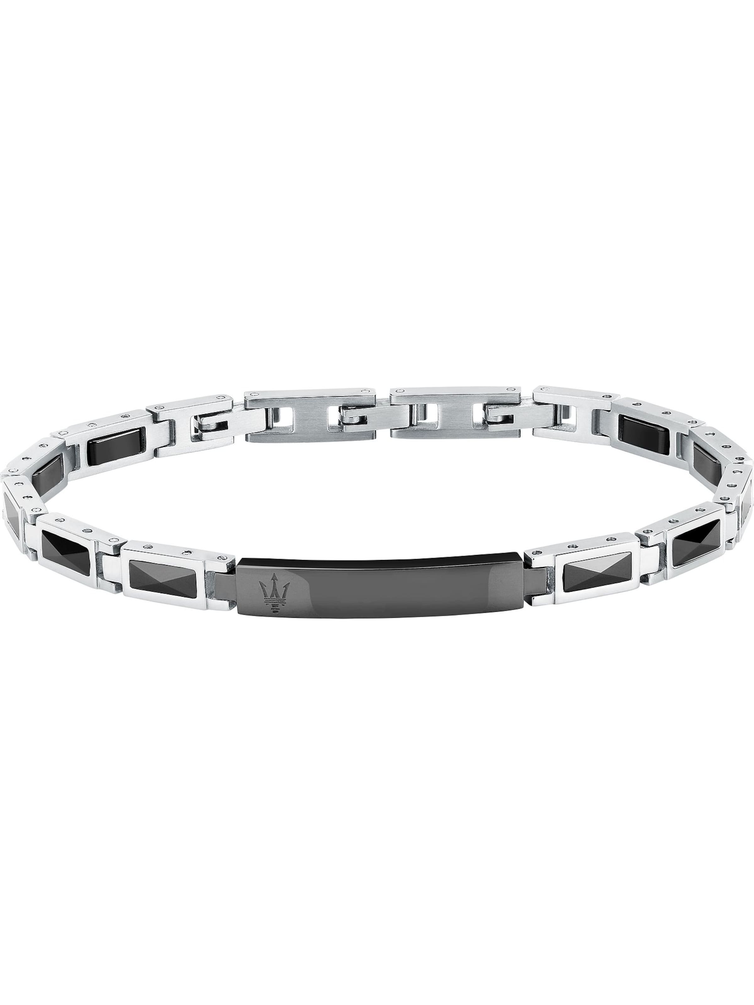Maserati Bracelet in Silver: front