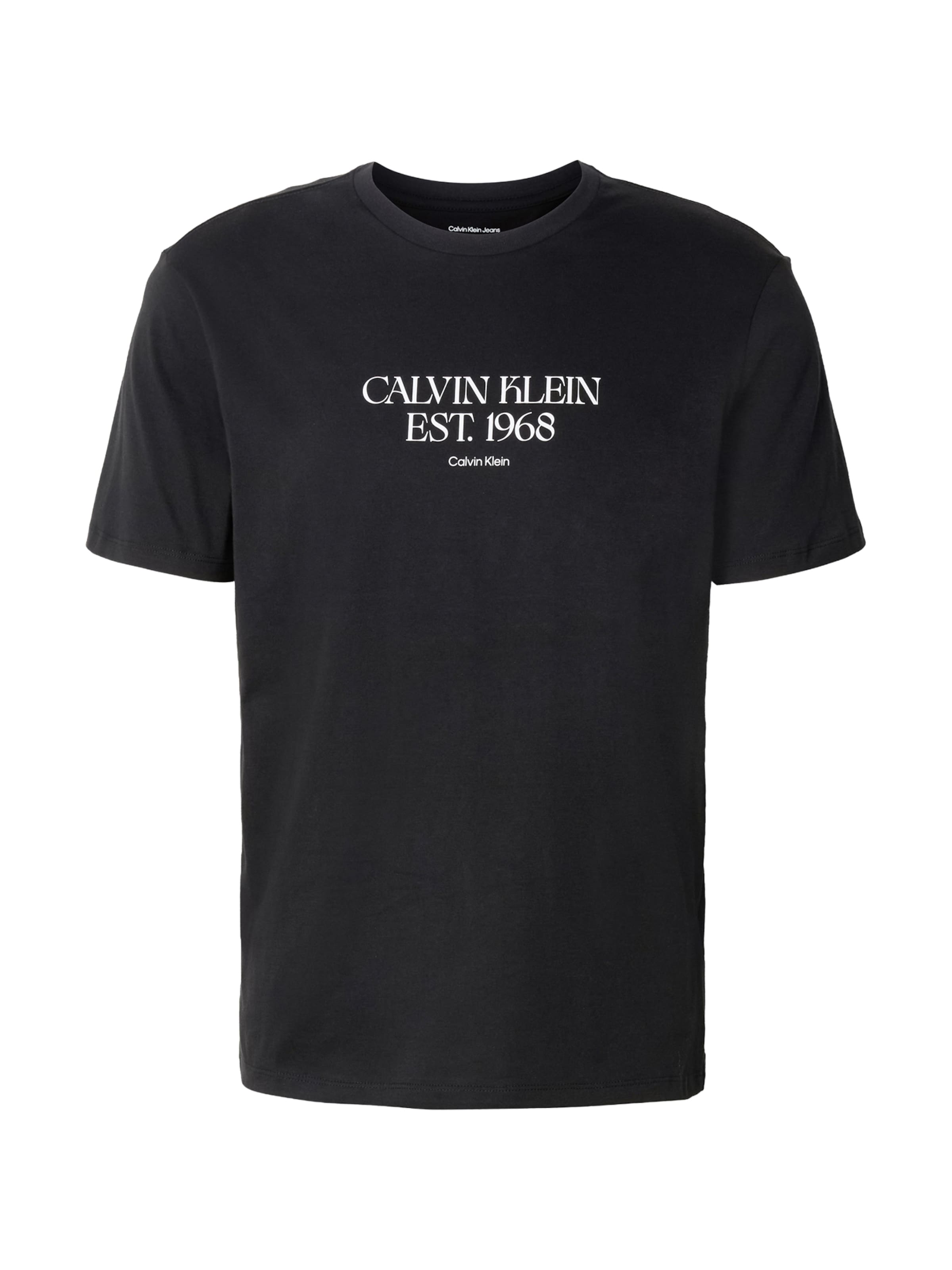 T-Shirt '30S' Calvin Klein Jeans en noir : devant
