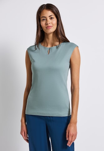 STREET ONE Shirt in Green: front