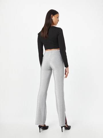 NLY by Nelly Bootcut Broek in Zilver