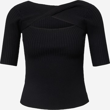 GUESS Pullover 'AYSHA' in Schwarz: predná strana