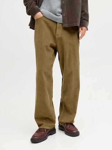JACK & JONES Свободный крой Штаны 'JPSTALEX ORIGINAL' в Коричневый: спереди