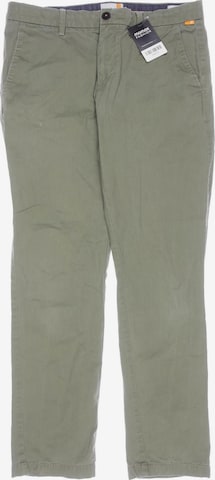TIMBERLAND Stoffhose 32 in Grün: Vorderseite