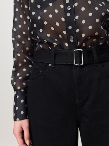 Next Zúžený strih Džínsy - Čierna