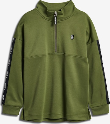 SOMETIME SOON Sweatshirt in Groen: voorkant