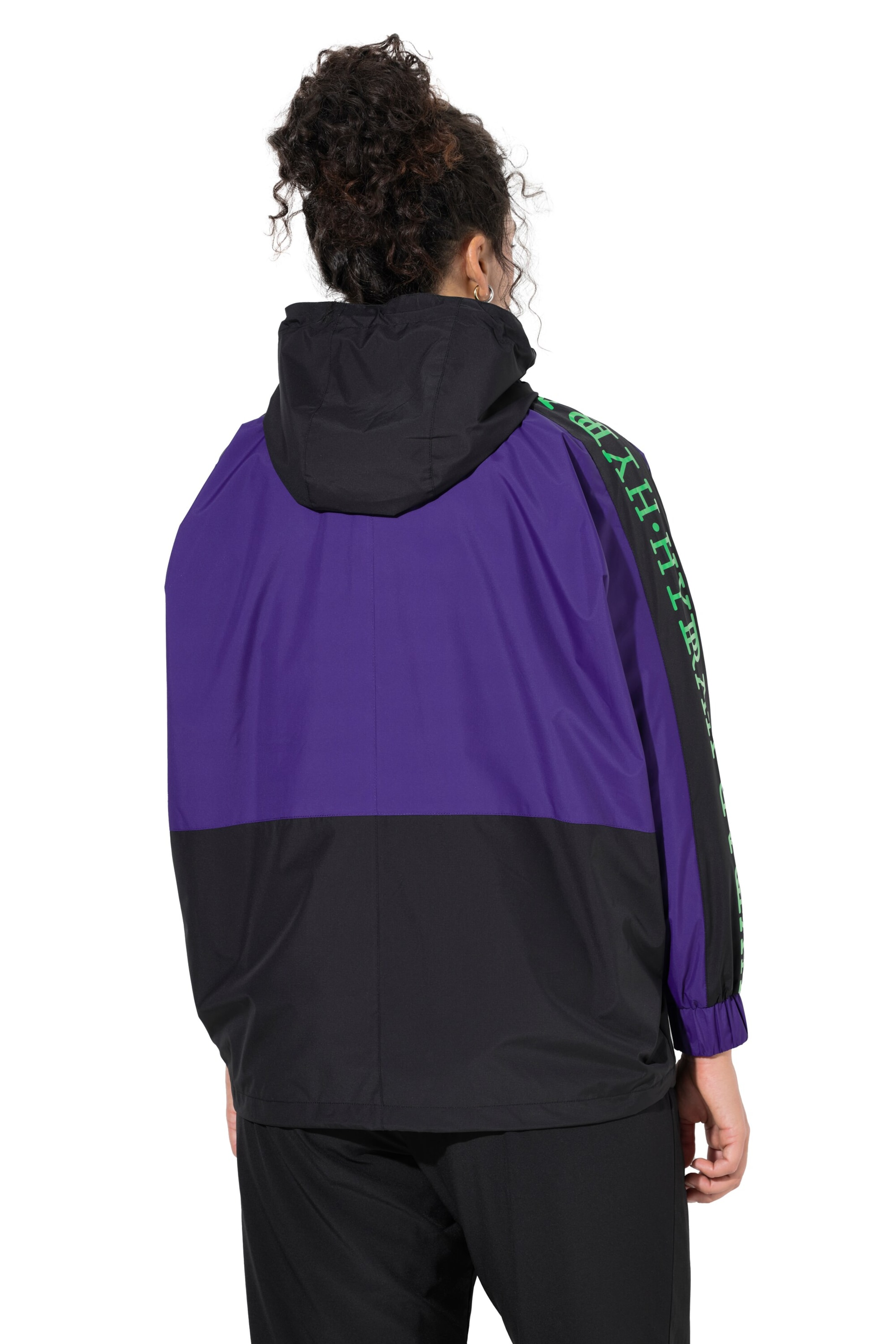 Ulla Popken Performance Jacket in Purple