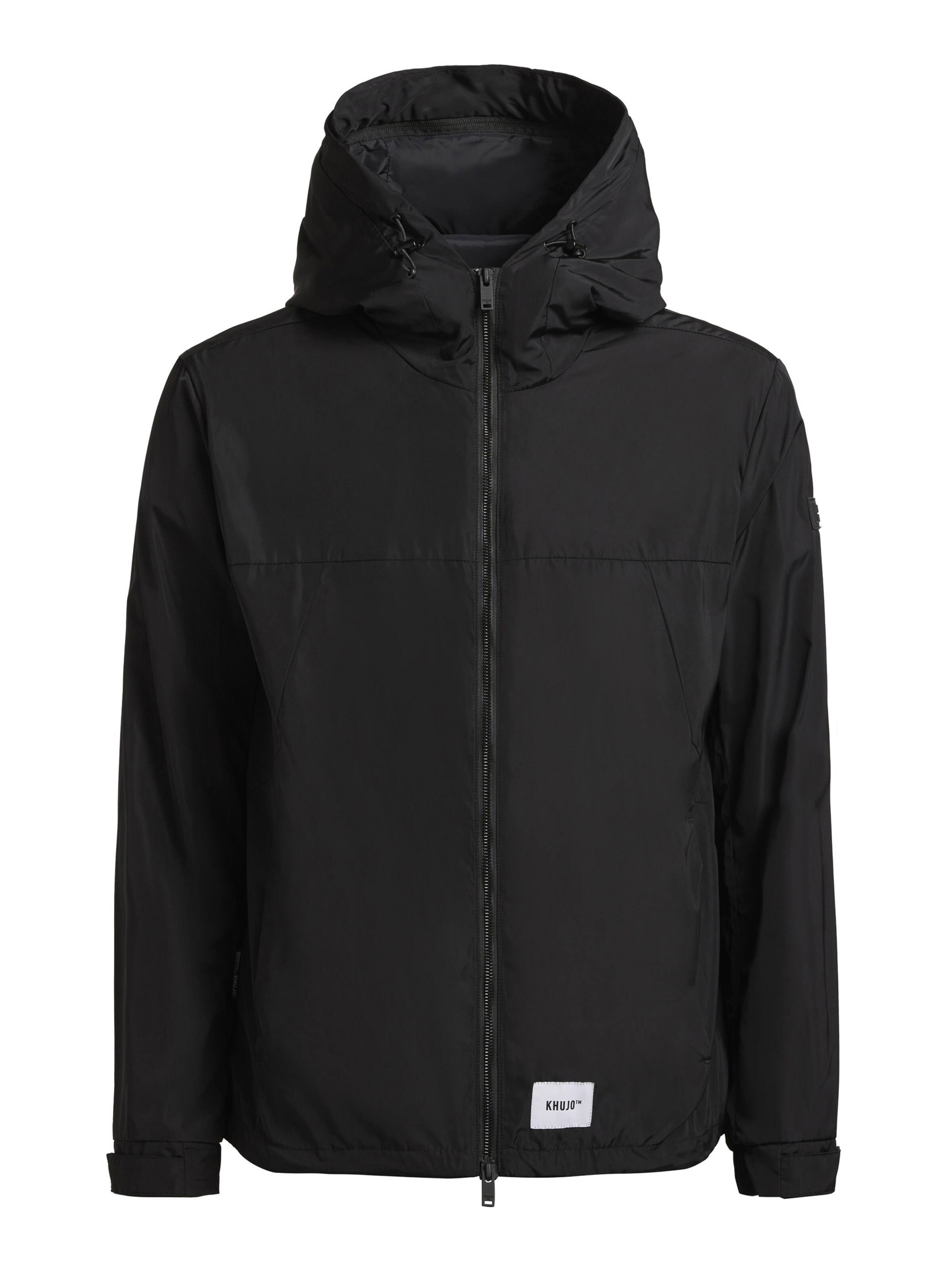 khujo Jacke 'Taikoo' in Schwarz: Vorderseite