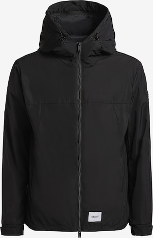 khujo Přechodná bunda 'Taikoo' – černá: přední strana