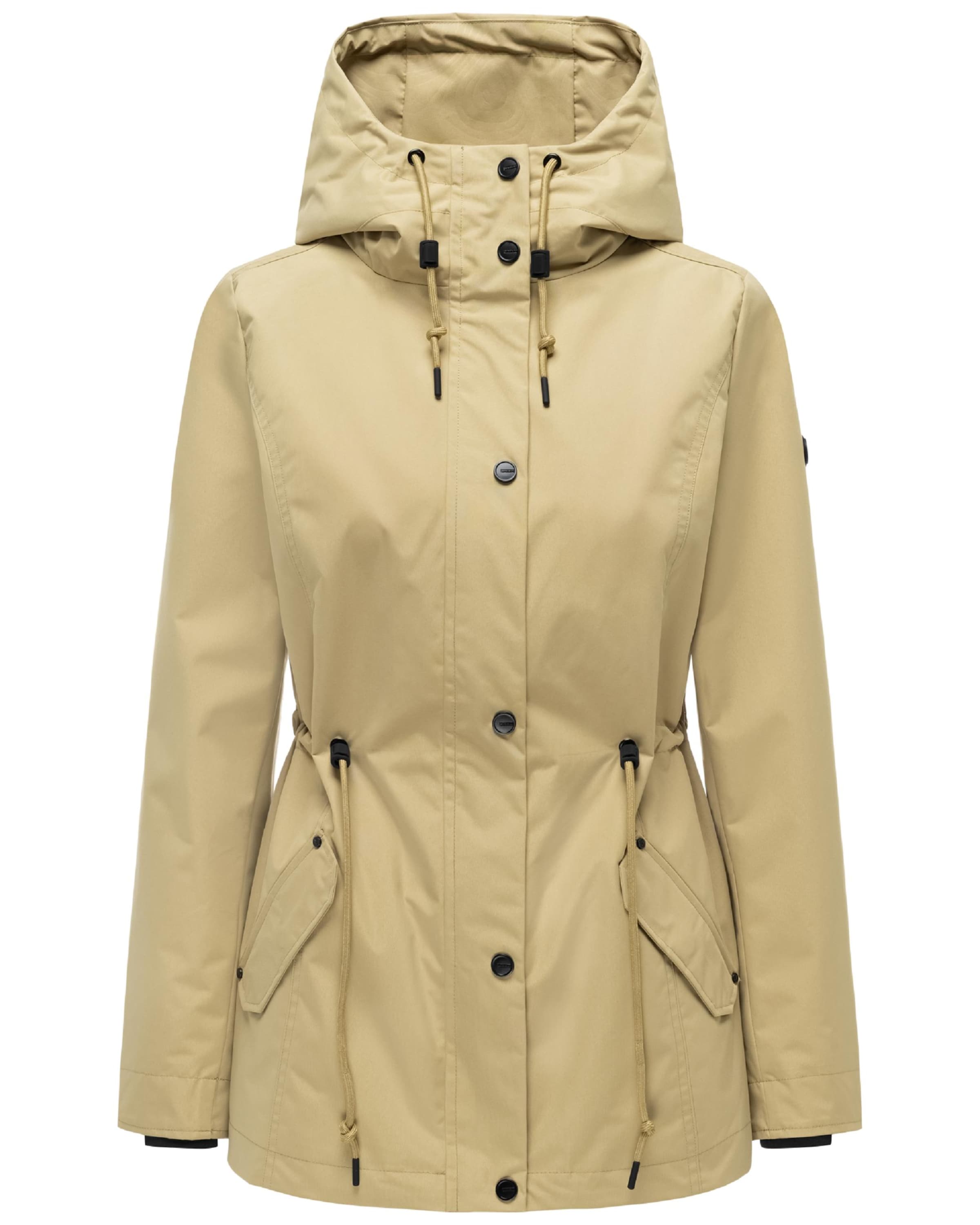 Parka mi-saison 'Bonbonparty 16' MARIKOO en vert : devant