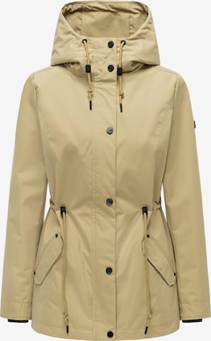 Parka mi-saison 'Bonbonparty 16' MARIKOO en vert : devant