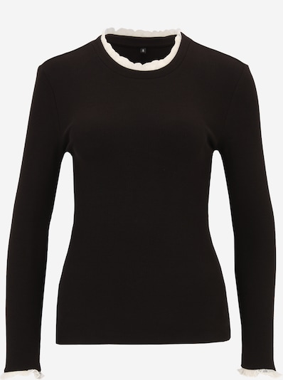 Only Petite Camiseta 'NEW LESLIE' en negro / blanco, Vista del producto