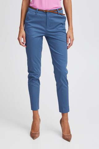 b.young Slim fit Trousers 'BYDays' in Blue: front