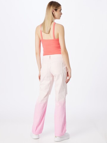 River Island Loosefit Jeans i pink