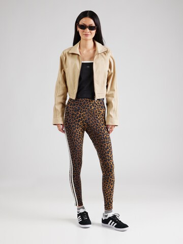 ADIDAS ORIGINALS Skinny Leggings i brun