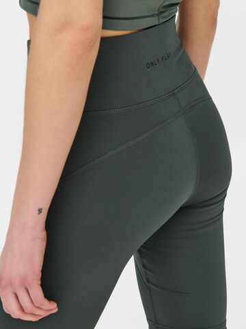 ONLY PLAY Skinny Workout Pants 'Fulla' in Grey