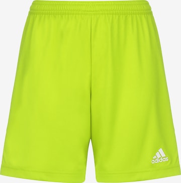 ADIDAS PERFORMANCE Sportbroek 'Entrada 22' in Groen: voorkant