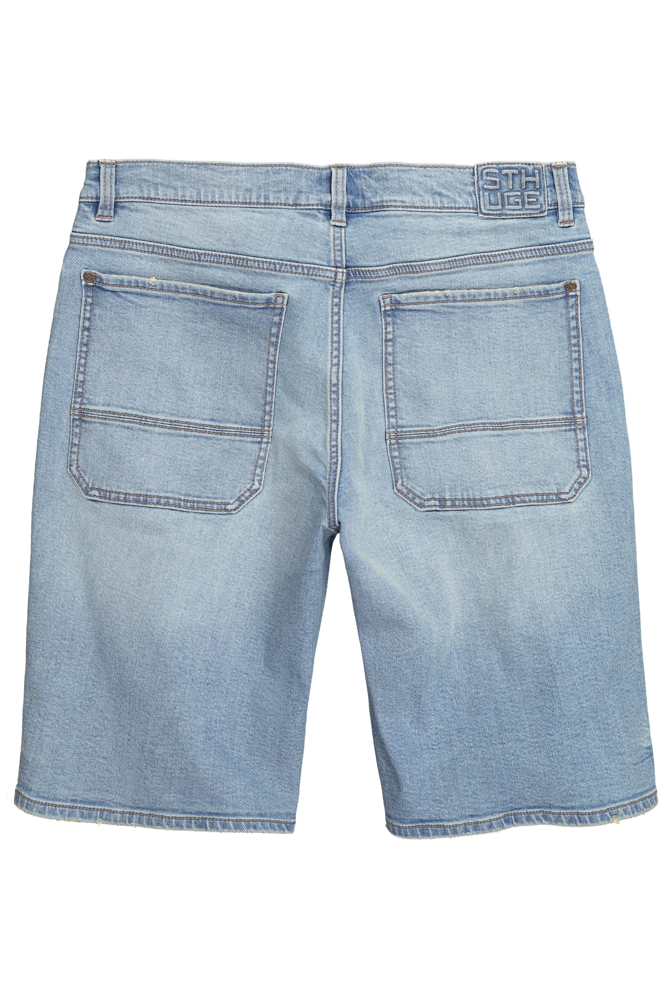 STHUGE Loosefit Broek in Blauw