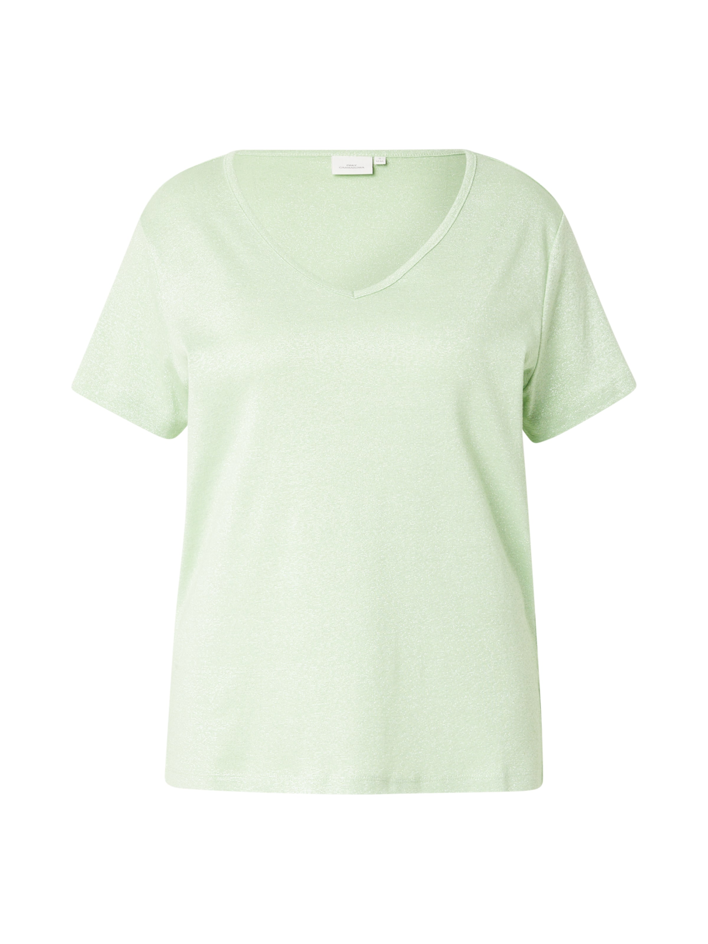 T-shirt 'CARMELODI' ONLY Carmakoma en vert : devant