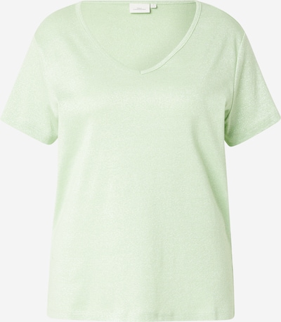 ONLY Carmakoma T-Krekls 'CARMELODI', krāsa - gaiši zaļš, Preces skats