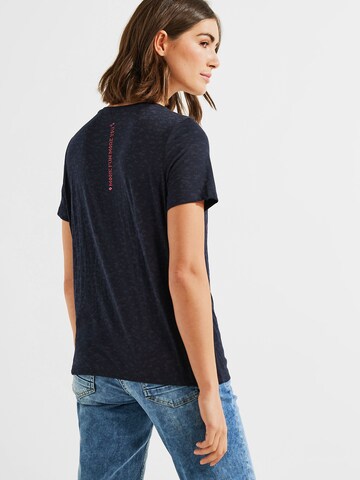 CECIL T-Shirt in Blau