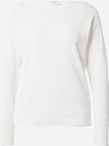 Pullover di ESPRIT in bianco: frontale