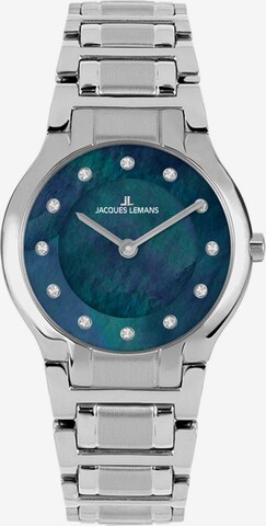 Jacques Lemans Analog Watch in Silver: front