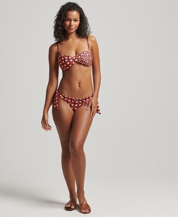 Bas de bikini Superdry en rouge