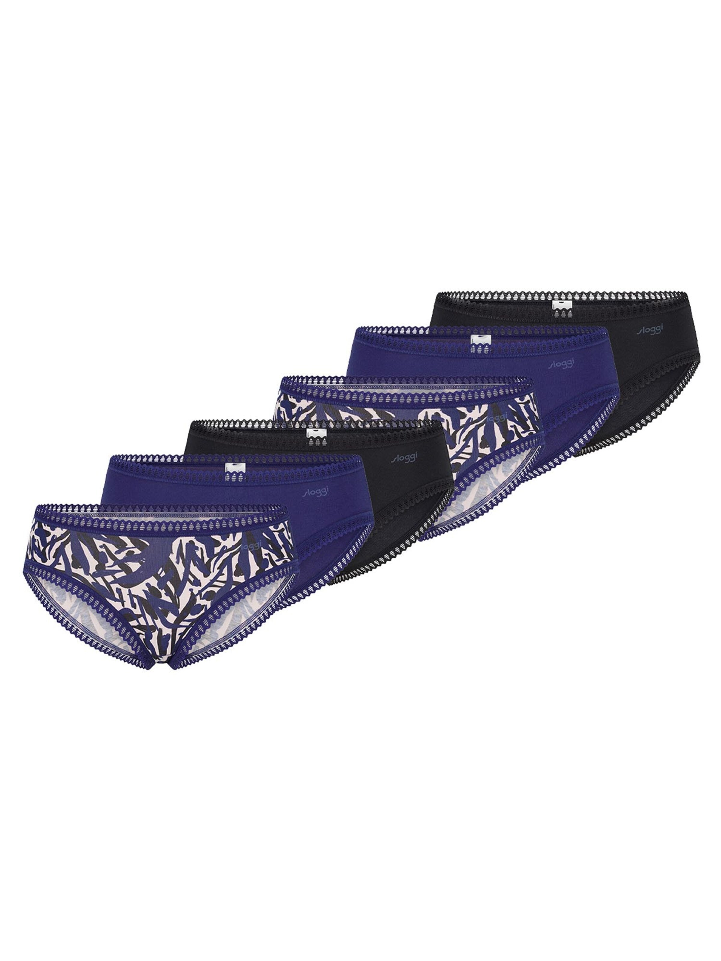 SLOGGI Panty 'GO Crush'‌‌‌‌‌‌ in Blau: Vorderseite